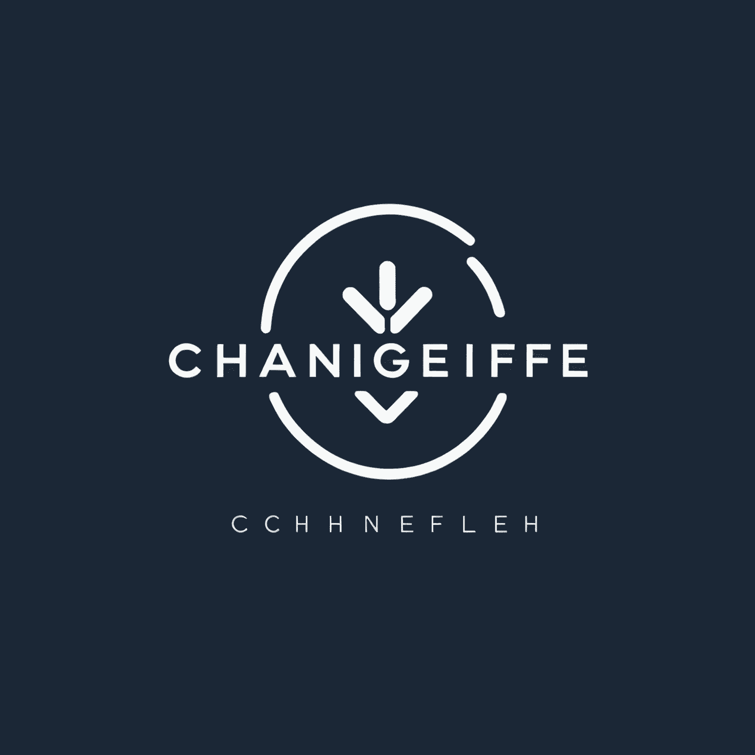 ChangeLIFETech logo featuring a modern, minimalist design with the company name in white text on a deep navy blue background